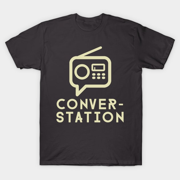 Conver-Station T-Shirt by FakeNerdPod